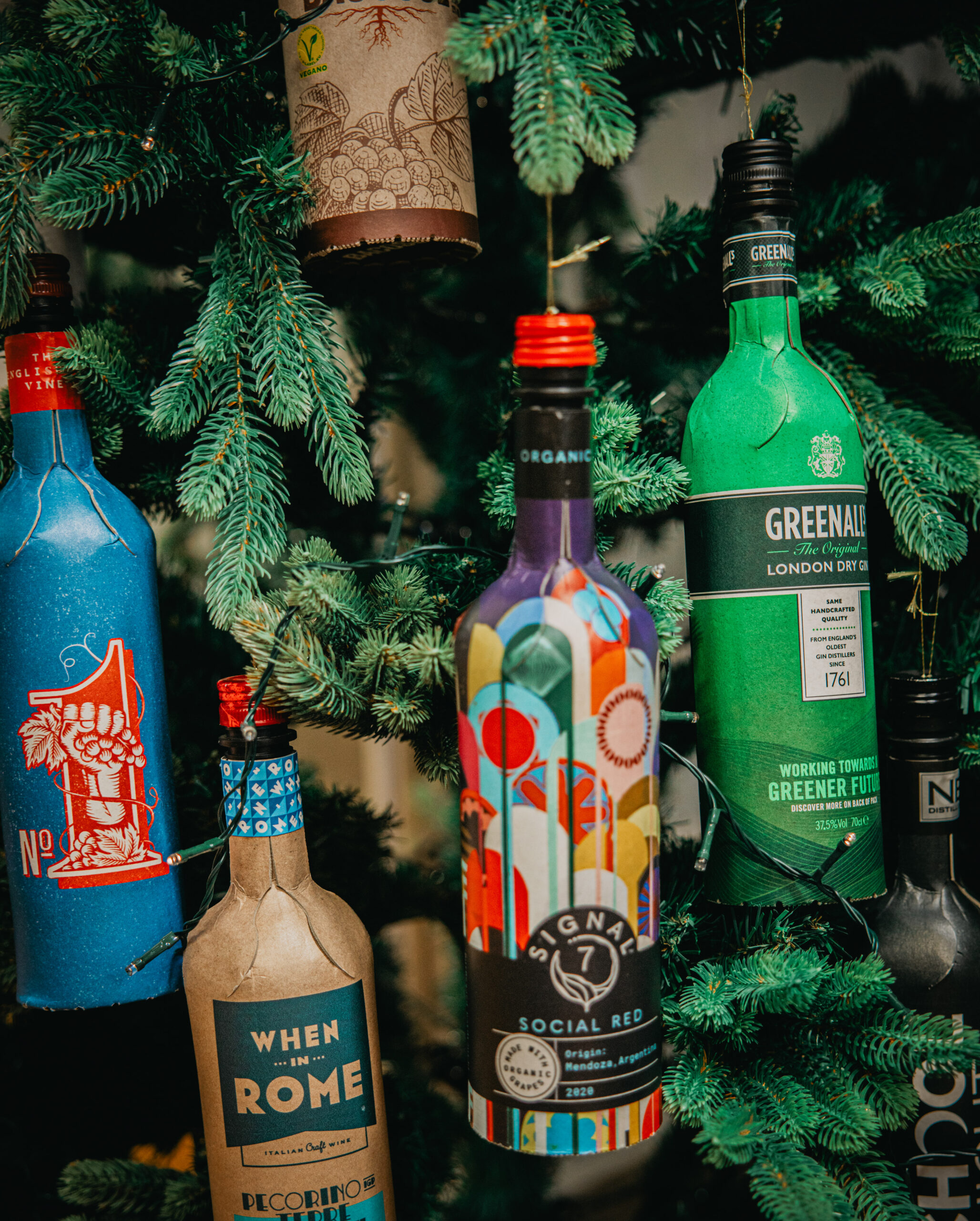 Oh Carbon Ye Faithful – paper bottles for Xmas